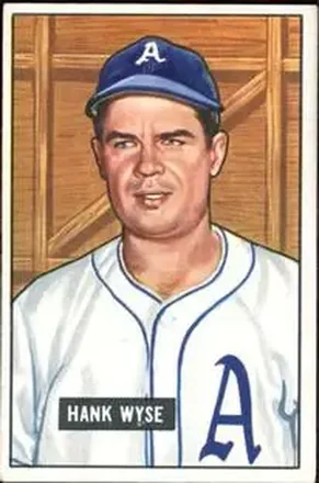 1951 Bowman #192 Hank Wyse