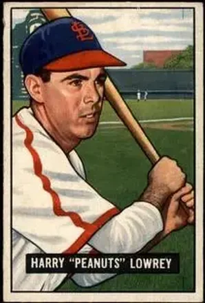 1951 Bowman #194 Harry Lowrey