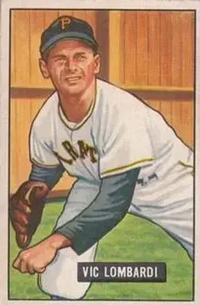 1951 Bowman #204 Vic Lombardi