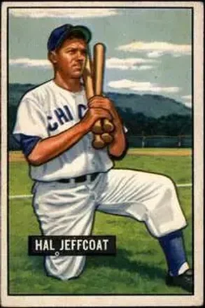 1951 Bowman #211 Hal Jeffcoat