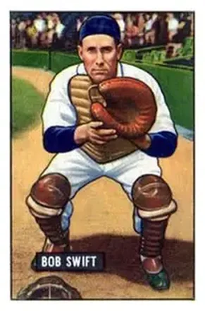 1951 Bowman #214 Bob Swift