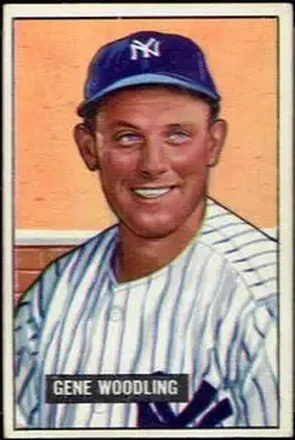 1951 Bowman #219 Gene Woodling
