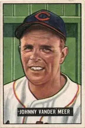 1951 Bowman #223 Johnny Vander Meer