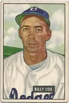 1951 Bowman #224 Billy Cox