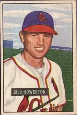 1951 Bowman #229 Bill Howerton