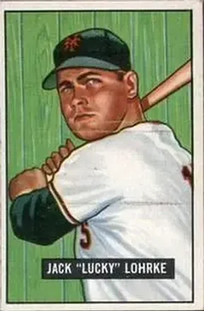 1951 Bowman #235 Jack Lohrke
