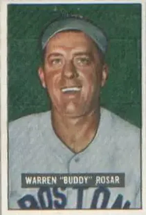 1951 Bowman #236 Warren Rosar