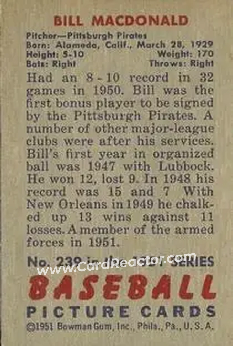 Back of Bill Macdonald