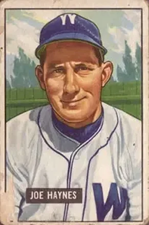 1951 Bowman #240 Joe Haynes