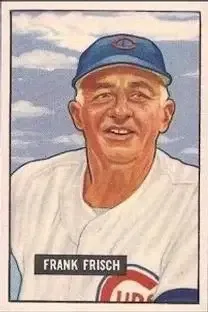 1951 Bowman #282 Frank Frisch