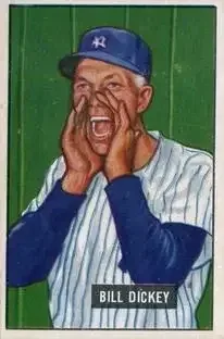 1951 Bowman #290 Bill Dickey