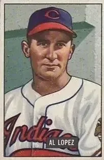 1951 Bowman #295 Al Lopez