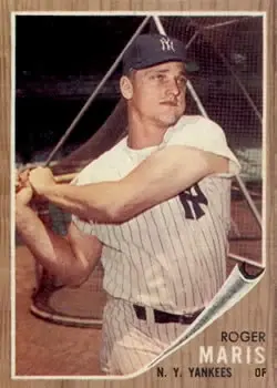 1962 Topps #1 Roger Maris