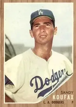1962 Topps #5 Sandy" Koufax
