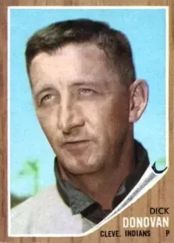1962 Topps #15 Dick Donovan