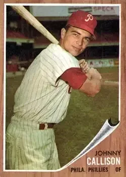 1962 Topps #17 Johnny Callison