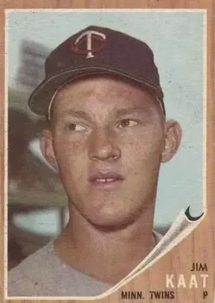 1962 Topps #21 Jim Kaat