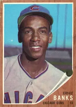 1962 Topps #25 Ernie Banks