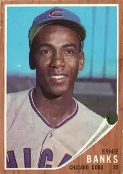 1962 Topps #25 Ernie Banks