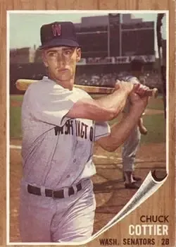 1962 Topps #27 Chuck Cottier
