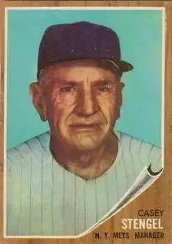 1962 Topps #29 Casey Stengel