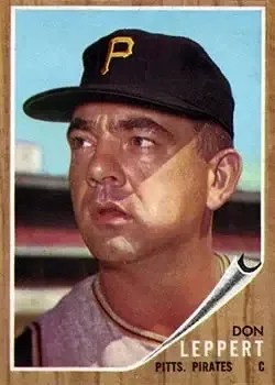 1962 Topps #36 Don Leppert
