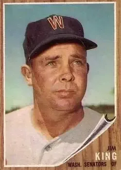 1962 Topps #42 Jim King