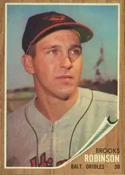 1962 Topps #45 Brooks Robinson