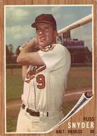 1962 Topps #64 Russ Snyder