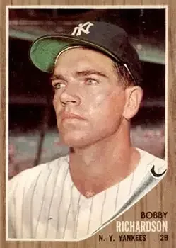 1962 Topps #65 Bobby Richardson