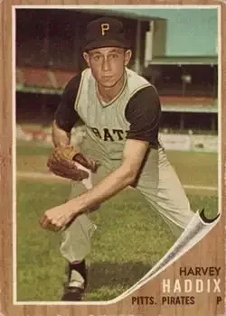 1962 Topps #67 Harvey Haddix