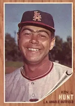 1962 Topps #68 Ken L. Hunt
