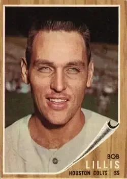 1962 Topps #74 Bob Lillis