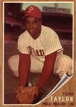 1962 Topps #77 Tony Taylor