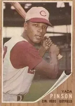1962 Topps #80 Vada Pinson