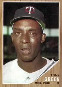 1962 Topps #84 Lenny Green