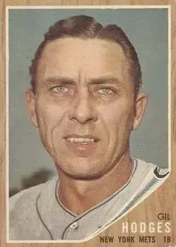 1962 Topps #85 Gil Hodges