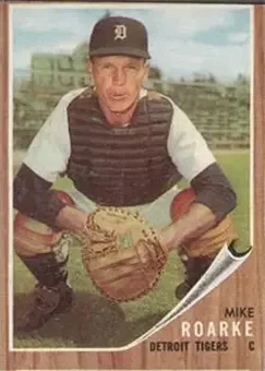 1962 Topps #87 - Mike Roarke - Detroit Tigers 1962 Topps #87 - Mike Roarke - Detroit Tigers