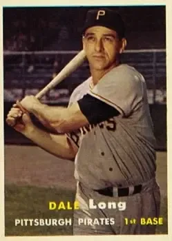 1957 Topps #3 Dale Long