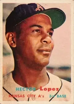 1957 Topps #6 Hector Lopez