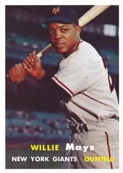 1957 Topps #10 Willie Mays