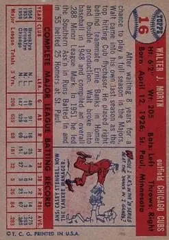 Back of Walt Moryn