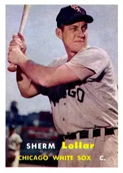 1957 Topps #23 Sherman Lollar