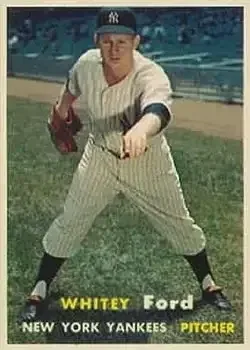 1957 Topps #25 Ed "Whitey" Ford