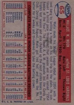 Back of Wally Moon