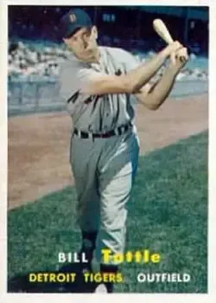 1957 Topps #72 Bill Tuttle