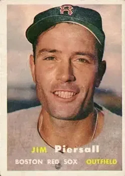 1957 Topps #75 Jim Piersall