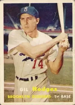 1957 Topps #80 Gil Hodges