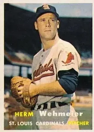 1957 Topps #81 Herman Wehmeier