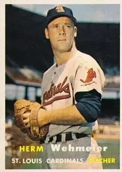 1957 Topps #81 Herman Wehmeier